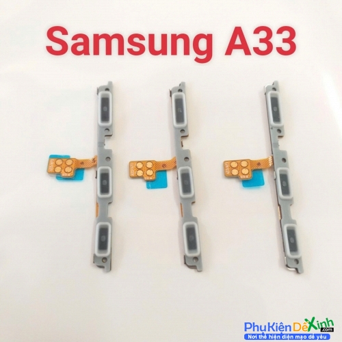 Dây Nút Nguồn Âm Lượng Samsung A33 Liệt Hỏng Thay Lấy Liền