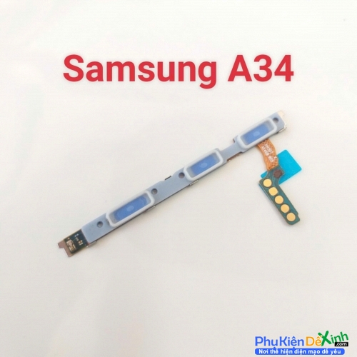 Dây Nút Nguồn Âm Lượng Samsung A34 Liệt Hỏng Thay Lấy Liền