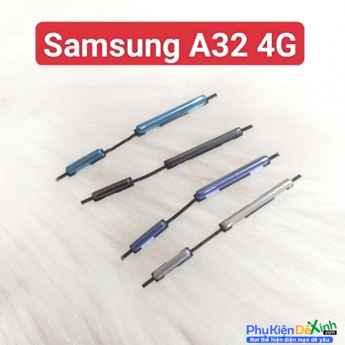 Bộ Nút Nguồn Âm Lượng Ngoài Samsung A32 4G Hàng New