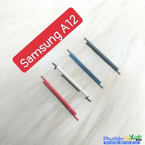 Nút Âm Lượng Ngoài Samsung A12 Zin New