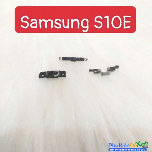 Nẹp Cố Định Nút Nguồn Vân Tay Samsung S10E S10 Edge Zin Tháo Máy