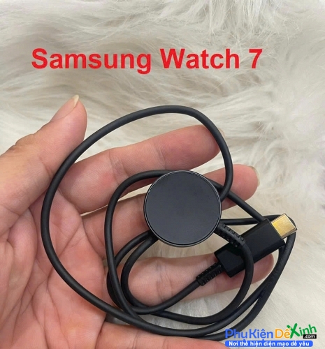 Dây Cáp Sạc Đồng Hồ Thông Minh Samsung Galaxy Watch 7 / Watch 7 Classic Nam Châm Từ Tính Zin Hãng