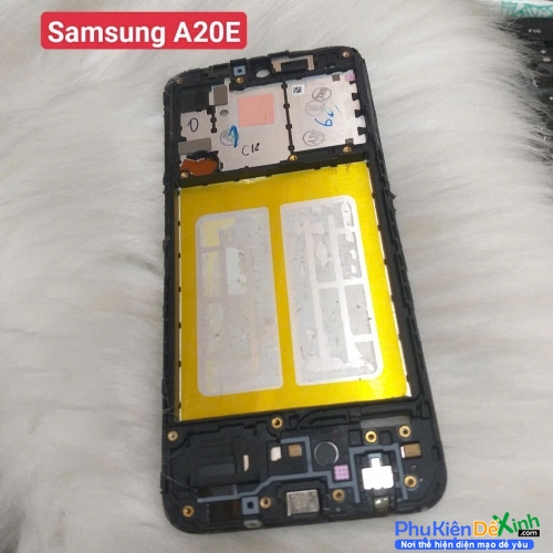 Khung Sườn Màn Hình Samsung Galaxy A20E Zin Tháo Máy Lấy Liền 