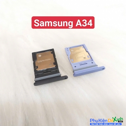 Khay Sim Khay Đựng Sim Samsung A34 Zin New