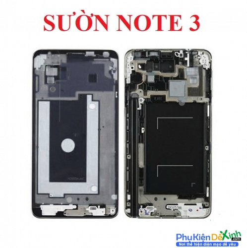 Khung Sườn Benzen Samsung Galaxy Note 3 ( Không Nút ) Zin Tháo Máy Thay Lấy Liền 