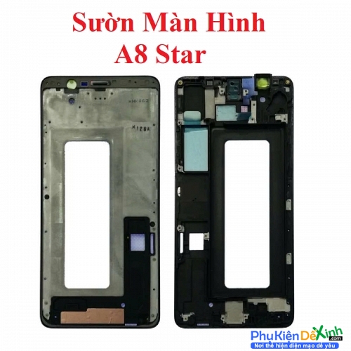 Khung Sườn Benzen Sườn Màn Hình Samsung Galaxy A8 Star SM-G885 Zin Tháo Máy