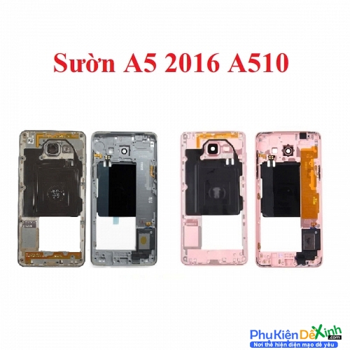 Khung Sườn Benzen Sườn Màn Hình Samsung A5 2016 A510 Zin Tháo Máy