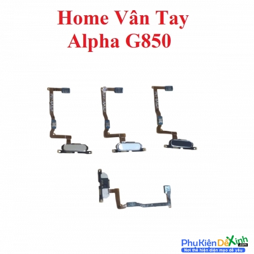 Dây Nút Home Vân Tay Samsung Alpha G850 Zin Tháo Máy Có Trầy
