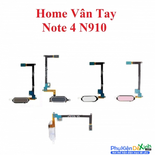 Dây Nút Home Vân Tay Samsung Note 4 N910 Zin Tháo Máy