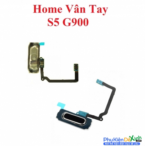 Dây Nút Home Vân Tay Samsung S5 G900 Zin Tháo Máy