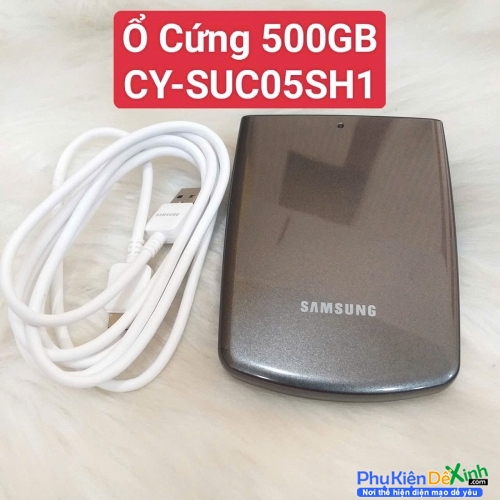 Ổ Cứng Di Động USB Samsung 500GB CY-SUC05SH1 Hàng Zin New Full Hộp Chính Hãng