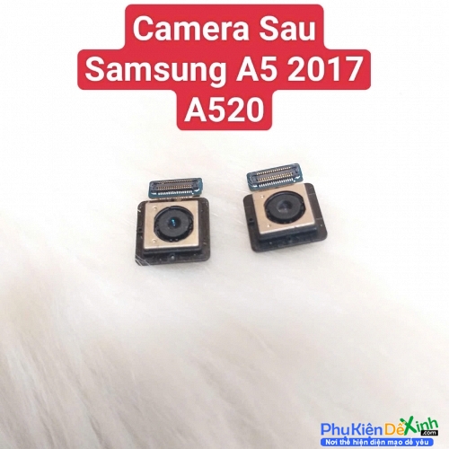 Cụm Camera Sau Samsung A5 2017  A520 Hư, Mờ Mất Nét Thay Lấy Liền Zin Tháo Máy