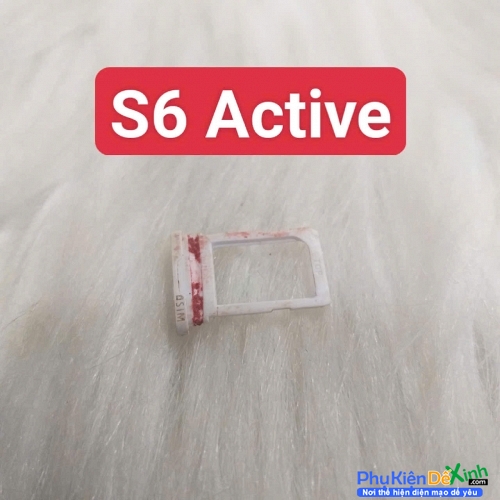 Khay sim, khay thẻ nhớ Samsung Galaxy S6 Active Zin Tháo Máy