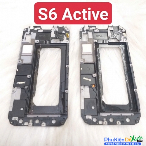 Khung Sườn Benzen Sườn Màn Hình Samsung S6 Active Zin Tháo Máy