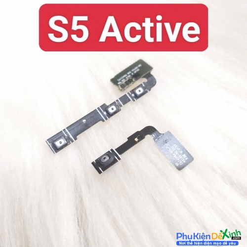 Dây Nút Nguồn Âm Lượng Trong Samsung S5 Active Liệt Hỏng Thay Lấy Liền