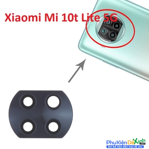 Kính Camera Sau Mi 10t Lite 5G M2007J17G Linh Kiện Thay Thế