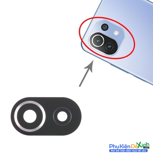 Kính Camera Sau Mi 11 Lite Linh Kiện Thay Thế Khi Bể Vỡ