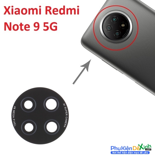 Kính Camera Sau Redmi Note 9 5G Linh Kiện Thay Thế Giá Rẻ
