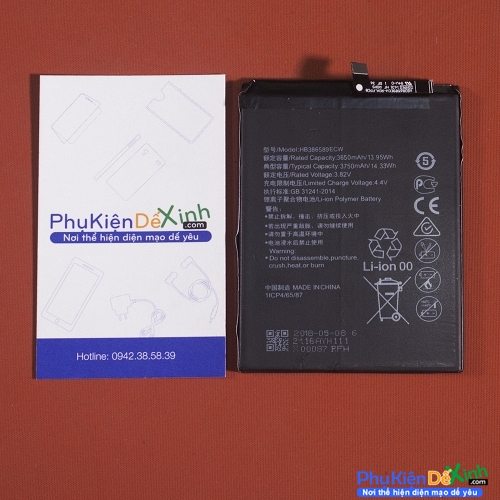 Pin Huawei P10 Plus HB386589CW Chính Hãng Tại HCM