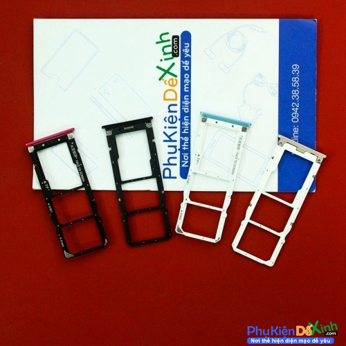 Khay sim, khay thẻ nhớ Redmi 6 Pro Linh Kiện Thay Thế 