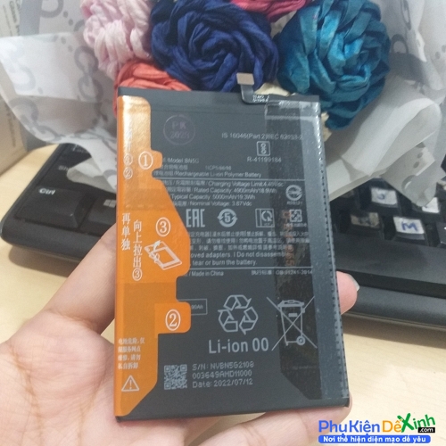 Pin Thay Thế Cho Redmi 10a/ Redmi 10c Mã BN5G Dung Lượng 5000mAh Chất Lượng