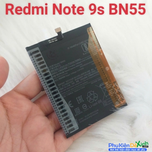 Pin Xiaomi Redmi Note 9S BN 55 Zin New Thay Lấy Liền