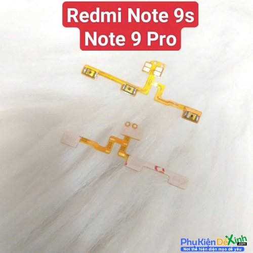 Dây Nút Nguồn Âm Lượng Xiaomi Redmi Note 9s / Note 9 Pro Liệt Hỏng Thay Lấy Liền