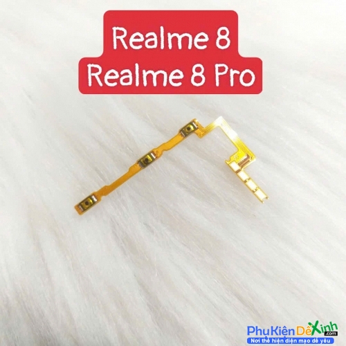 Dây Nút Nguồn Âm Lượng Realme 8 4G - Realme 8 Pro 4G Liệt Hỏng Thay Lấy Liền