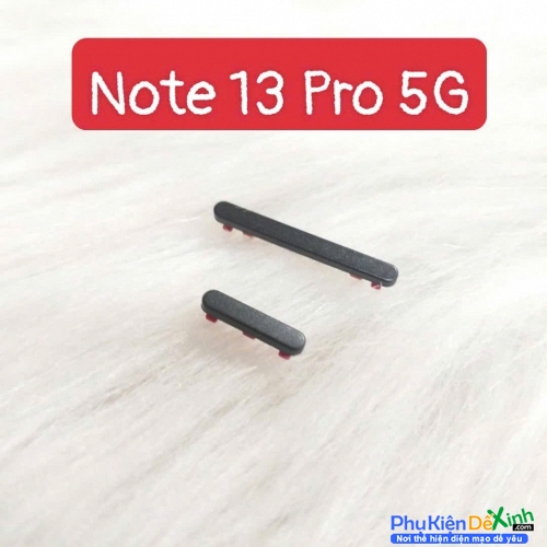 Bộ Nút Nguồn Âm Lượng Ngoài Xiaomi Redmi Note 13 Pro 5G Hàng New