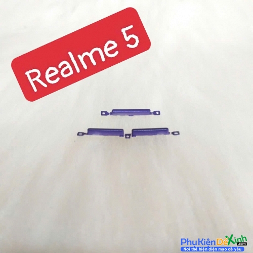 Bộ Nút Nguồn Âm Lượng Ngoài Oppo Realme 5 Zin New