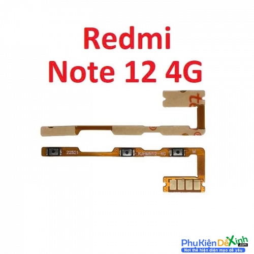 Dây Nút Nguồn Âm Lượng Trong Xiaomi Redmi Note 12 4G Liệt Hỏng Thay Lấy Liền