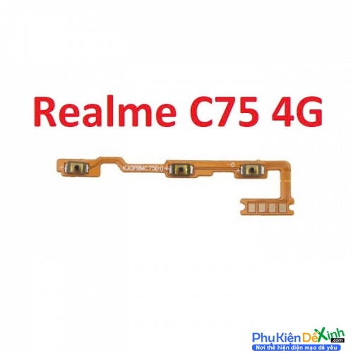Dây Nút Nguồn Âm Lượng Trong Realme C75 4G Liệt Hỏng Thay Lấy Liền