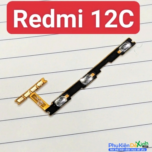 Dây Nút Nguồn Âm Lượng Trong Xiaomi Redmi 12C Liệt Hỏng Thay Lấy Liền