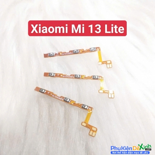 Dây Nút Nguồn Âm Lượng Trong Xiaomi Mi 13 Lite Liệt Hỏng Thay Lấy Liền