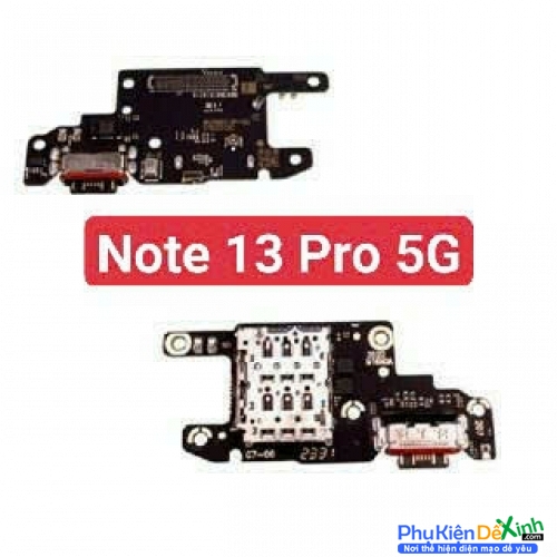 Cụm Sạc Board Mạch Sạc Xiaomi Redmi Note 13 Pro 5G Hàng New Thay Lấy Liền