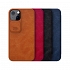 Bao Da iPhone 13 Hiệu Nillkin Qin Pro Leather Case Bảo Vệ Camera