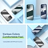 Ốp Lưng iPhone 12 Pro Max Hiệu Rock Viền Màu Lưng Trong Cao Cấp