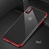 Ốp Lưng iPhone X / iPhone 10 Viền Màu Dạng Cứng Hiệu Baseus