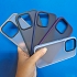 Ốp Lưng Viền Màu iPhone 14 Pro Hiệu Likgus Tuan Lưng Mờ 