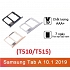 Khay Sim. Thẻ Nhớ Samsung Galaxy Tab A 10.1 (2019) / SM-T515 T510 SIM Card Tray + Micro SD Card Tray