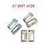 Khung Sườn Benzen Sườn Màn Hình Samsung A7 2017 Zin Tháo Máy