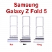 Khay Sim Khay Đựng Sim Samsung Galaxy Z Fold 5 SM-F946 Zin New