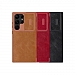 Bao Da Samsung Galaxy S23 Ultra Hiệu Nillkin Qin Pro Leather Case Bảo Vệ Tốt Camera 