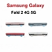 Nút Âm Lượng Ngoài Samsung Z Fold 2 4G / 5G Hàng Zin Tháo Máy