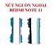 Nút Nguồn Âm Lượng Ngoài Xiaomi Redmi Note 11 Linh Kiện Thay Thế Khi Rơi Mất Hoặc Hỏng