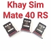 Khay Sim Khay Đựng Sim HW Mate ...