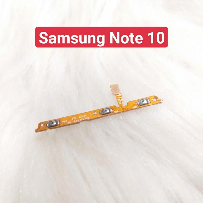 Dây Nút Nguồn Âm Lượng Trong Samsung Note 10 Liệt Hỏng Thay Lấy Liền