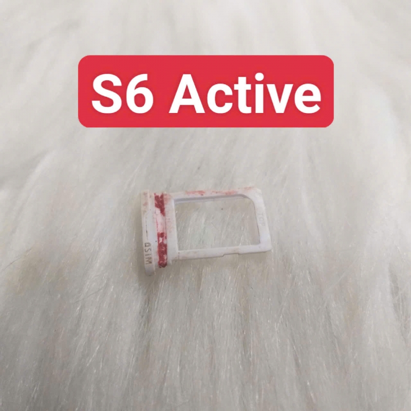 Khay sim, khay thẻ nhớ Samsung Galaxy S6 Active Zin Tháo Máy