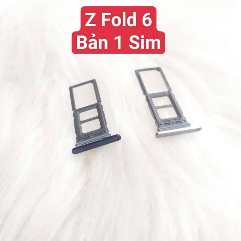 Khay Sim Khay Đựng Sim Samsung Z Fold 6 ( Bản 1 Sim) Zin New