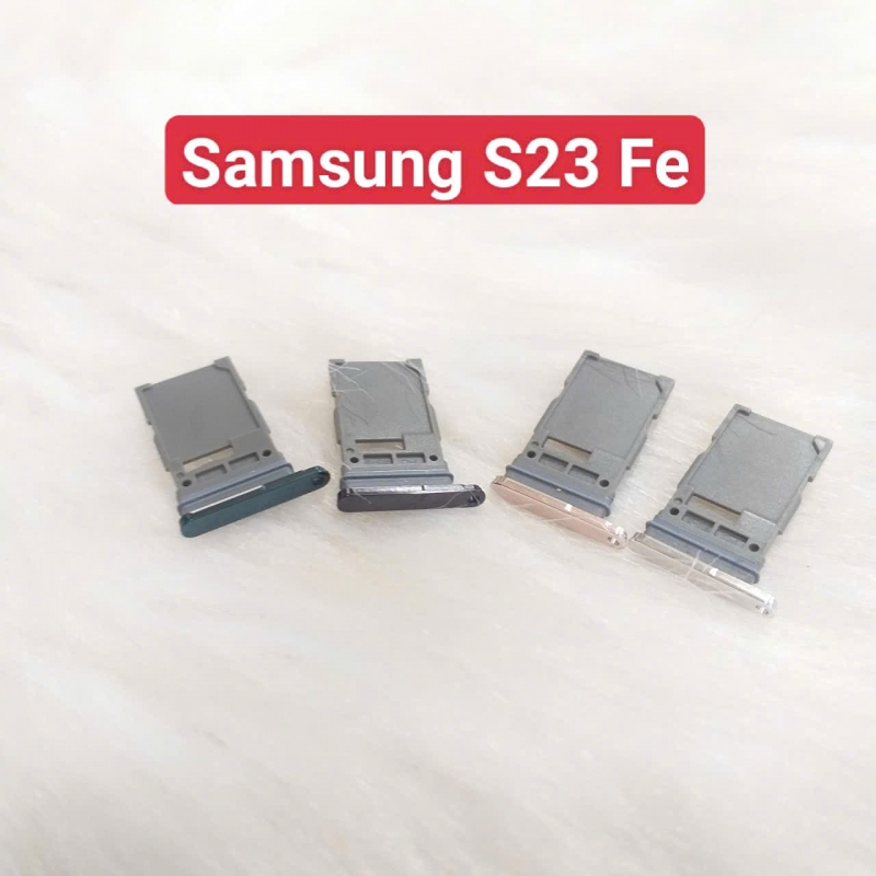 Khay Sim Khay Đựng Sim Samsung S23 FE Bản 1 Sim Zin New